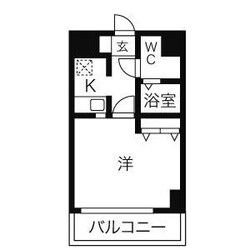 リベール名駅南の物件間取画像